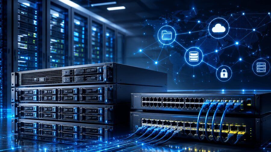 Servers and storage